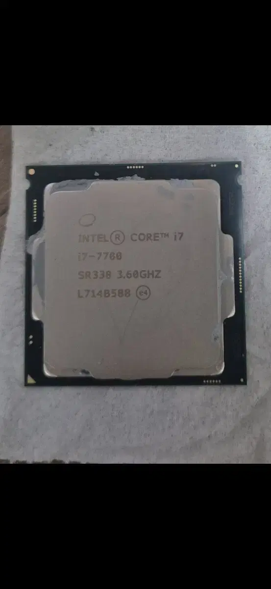 인텔 cpu i7-6700k , i7-7700 판매힙니다